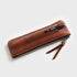 LDM Pencil Pen Case Box Back To School Gift Leather Mini Simple Stationery Bag Holder Zippe