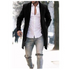 LDM Man 2021 Long Winter Coat Woolen Slim Fit in Stock Solid Commute Wear Long Windbreaker Men Blazer Jacket