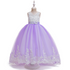 LDM Quality Wedding Tulle Floor Length Ball Gown Girls Dresses