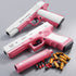 LDM New Style Children Pistol Toys Outdoor Shooting Game Toy High Quality Gun Toys Soft Bullet