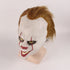 LDM Halloween Costume for Adult-Stephen King's it Mask Halloween Scary  Latex Mask Cosplay Halloween Clown Horror Mask Creepy