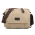 LDM Sample Men's Cotton Canvas Messenger Bag Sling Vintage Shoulder Bags