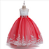 LDM Quality Wedding Tulle Floor Length Ball Gown Girls Dresses