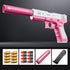 LDM New Style Children Pistol Toys Outdoor Shooting Game Toy High Quality Gun Toys Soft Bullet