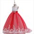 LDM Quality Wedding Tulle Floor Length Ball Gown Girls Dresses