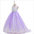 LDM Quality Wedding Tulle Floor Length Ball Gown Girls Dresses