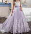 LDM Quality Wedding Tulle Floor Length Ball Gown Girls Dresses