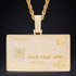 FloatingLife Hip Hop Inlaid Stone Copper Cuba Chain